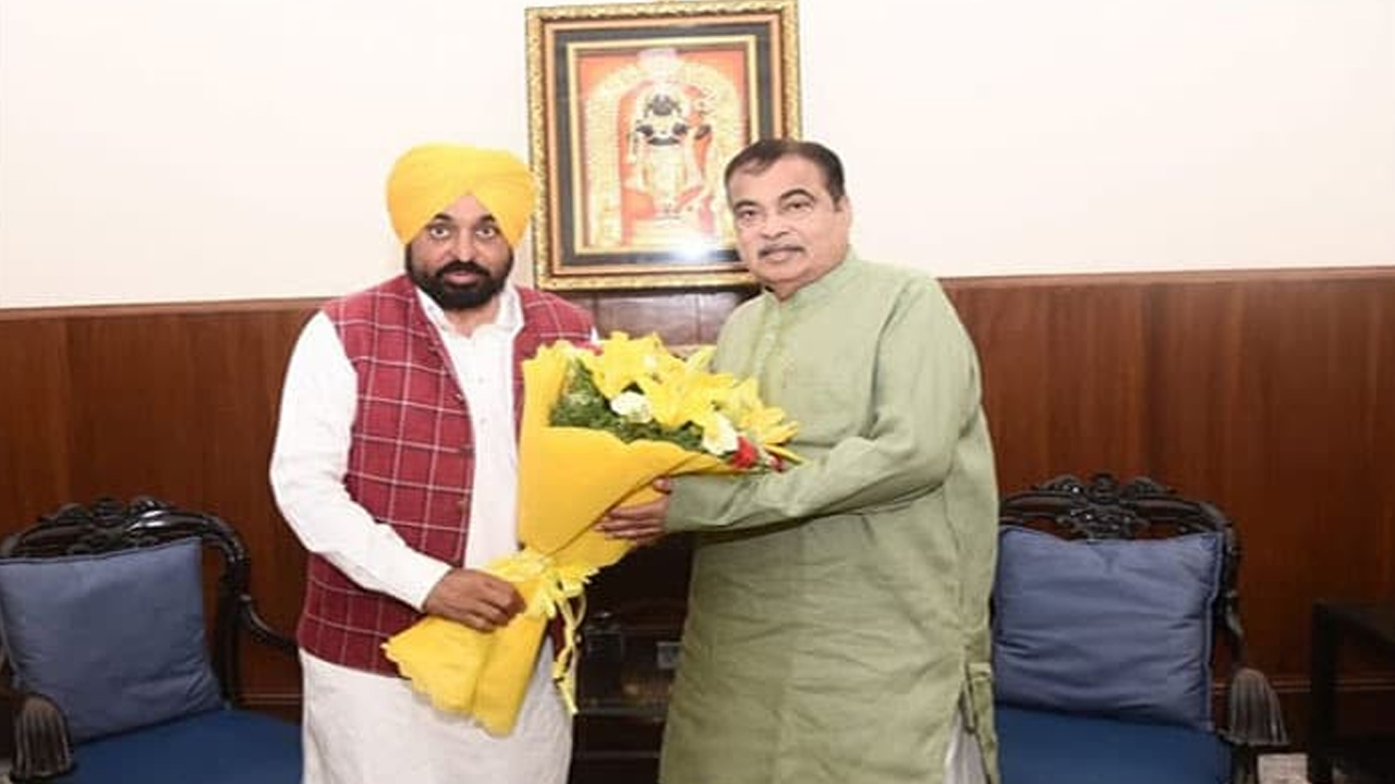 Bhagwant Mann Secures Approval for Major Road Projects in Punjab