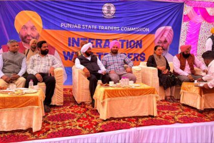 Kulwant Singh Meets Trade Wing Team in Phase-3B2 Mohali