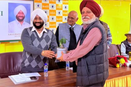 Kulwant Singh Attends MIA Welcome Event in Phase-7 Mohali
