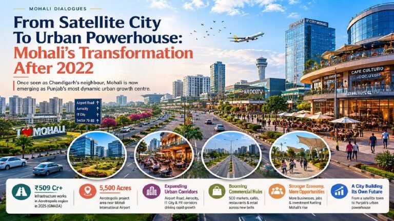 From Satellite City To Urban Powerhouse: Mohali’s Transformation After 2022