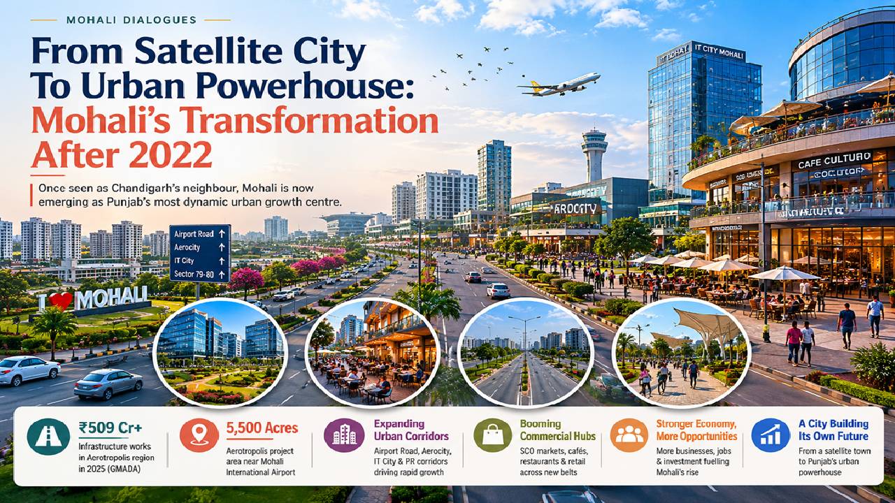 From Satellite City To Urban Powerhouse: Mohali’s Transformation After 2022