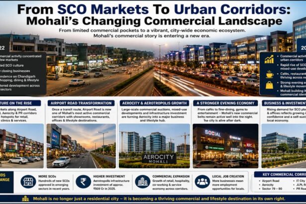 From SCO Markets To Urban Corridors: Mohali’s Changing Commercial Landscape