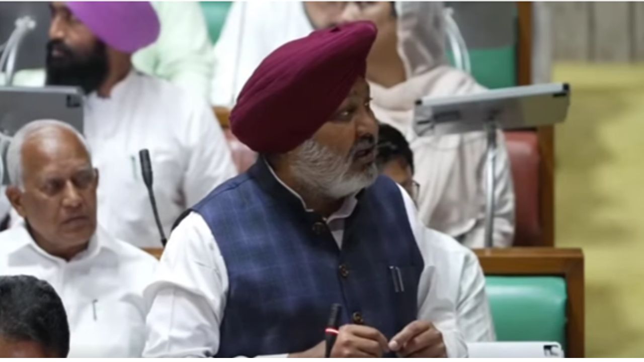 Harpal Cheema Criticizes BJP During Labour Day Assembly Session in Punjab