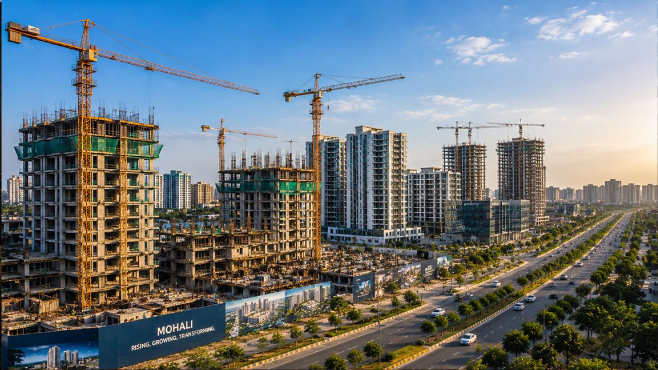In Mohali, Construction Cranes Have Become Symbols Of Expectation | Mohali Dialogues