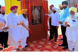 Kulwant Singh Inaugurates Rs 30 Lakh Playground at Manakmajra Village