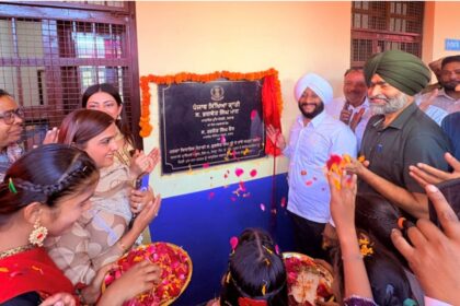 Kulwant Singh Inaugurates Classroom at Govt Primary School Phase-6 Mohali