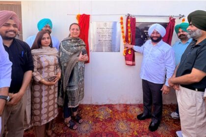 Kulwant Singh Inaugurates Classrooms in Balomajra Schools Mohali