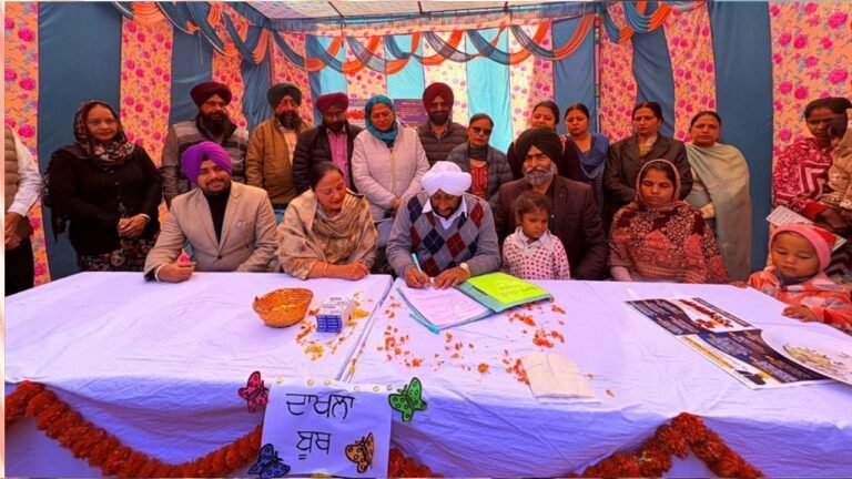 Kulwant Singh Launches School Admission Campaign 2026 from Government Primary School Phase 2 Mohali