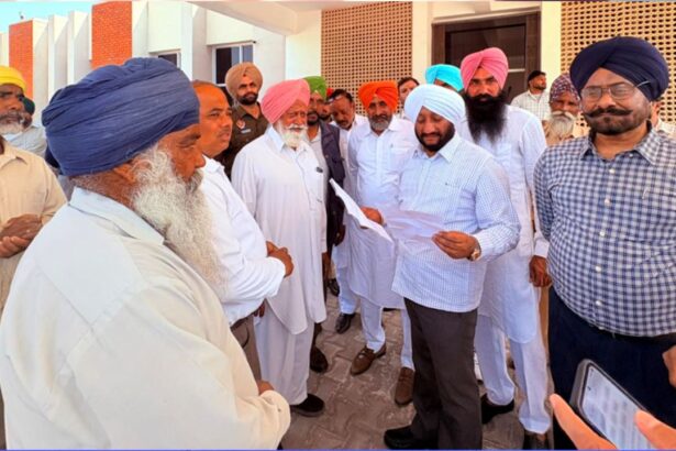 Kulwant Singh Visits RHTC Saneta Mohali, Reviews Healthcare Facilities
