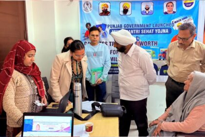 Kulwant Singh Reviews Health Insurance Camp in Sector-79 Mohali
