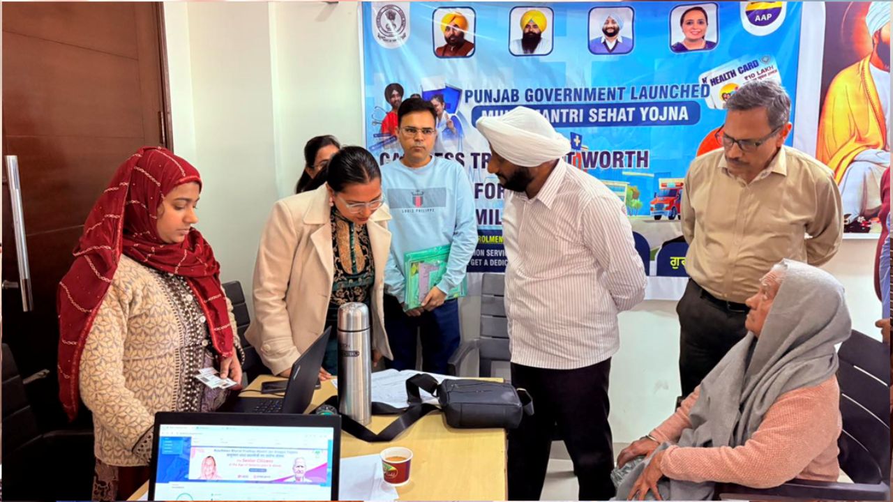 Kulwant Singh Reviews Health Insurance Camp in Sector-79 Mohali