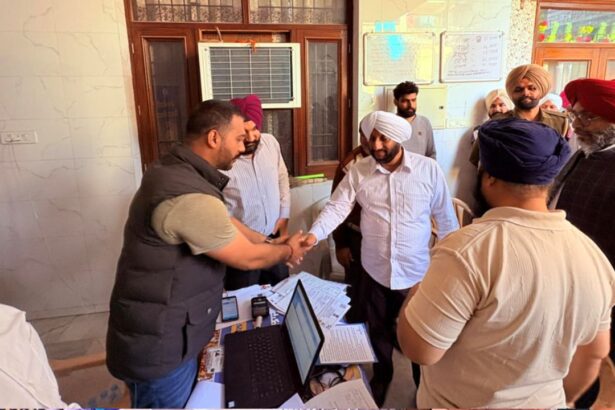 Kulwant Singh Reviews Health Insurance Camp in Village Mohali