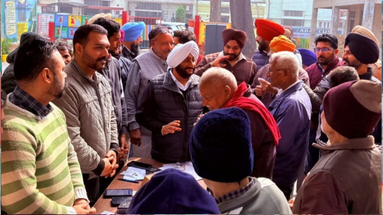 Kulwant Singh Reviews Health Insurance Registration Camp in Mohali, Promotes Wider Enrolment