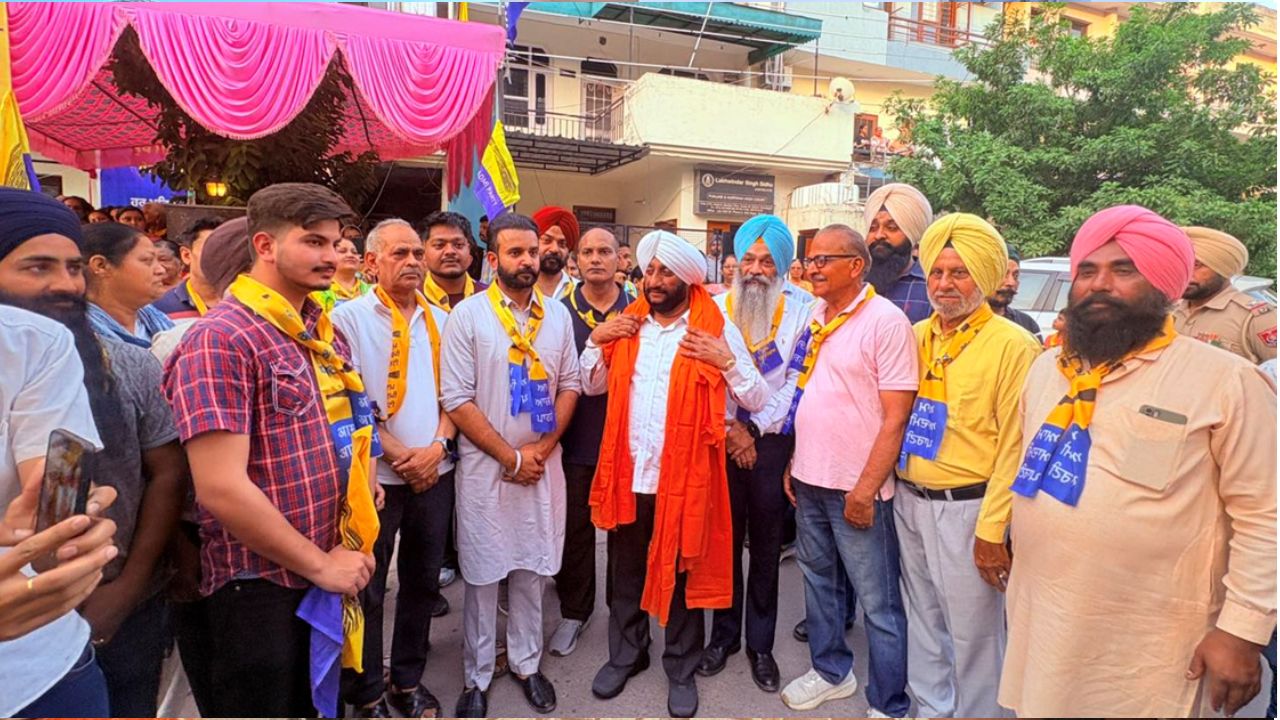 AAP Candidate Pankajjit Singh Inaugurates Campaign Office in Mohali Ward No. 18