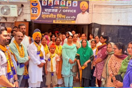 Kulwant Singh Attends Gurjit Singh’s Election Office Inauguration in Mohali Ward No. 32