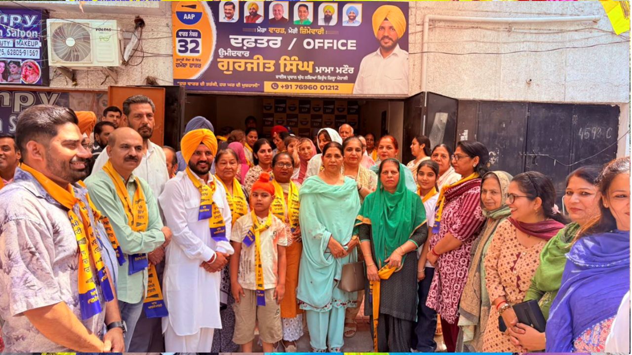 Kulwant Singh Attends Gurjit Singh’s Election Office Inauguration in Mohali Ward No. 32