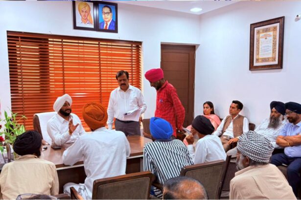 Kulwant Singh Meets Residents During Office Interaction in Mohali