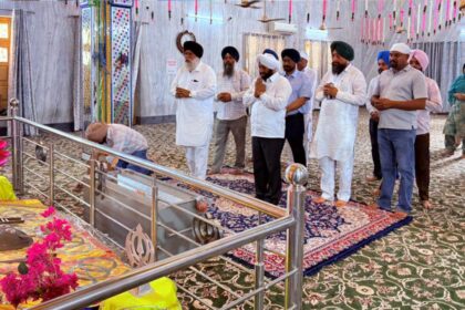 Kulwant Singh Attends Final Prayer Ceremony of Rupinder Kaur Dhillon in Chappar Chiri