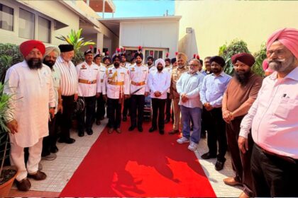 Kulwant Singh Hoists National Flag at Sector 79 Office in Mohali
