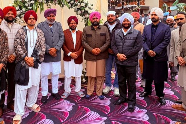 Kulwant Singh Attends Karamjit Anmol’s New Home Ceremony In Mohali