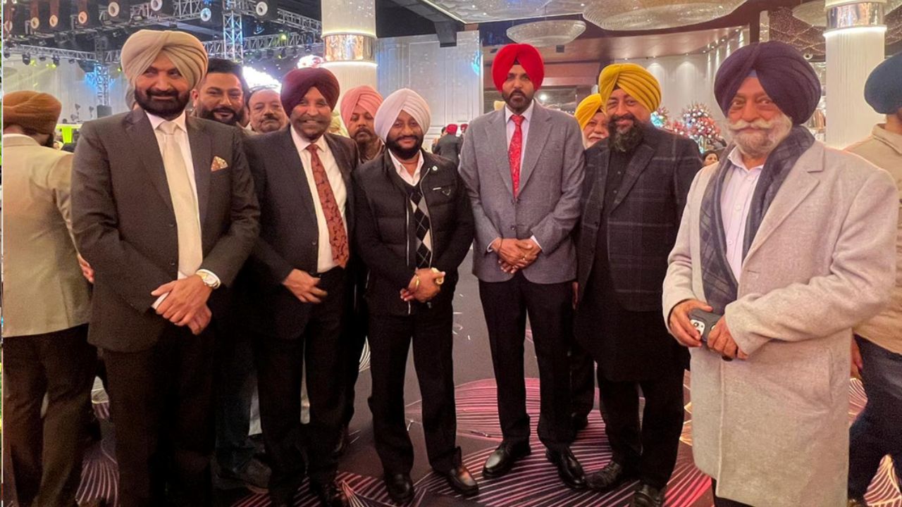 Kulwant Singh Attends Randhir Singh Heyar Family Reception In Zirakpur