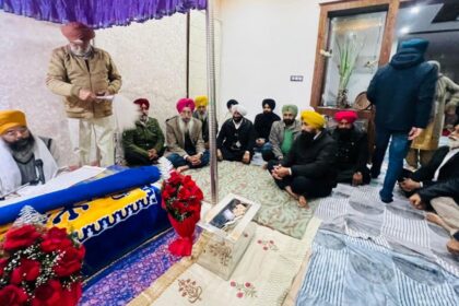 Kulwant Singh Attends Sri Akhand Path Sahib Samagam In Sector 94 Mohali