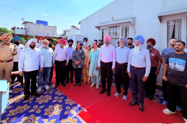 Kulwant Singh Hoists National Flag at Sector 79 Mohali Office