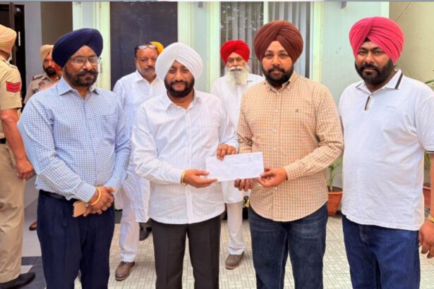 Kulwant Singh Distributes Grants Under Rangla Punjab Scheme in Mohali