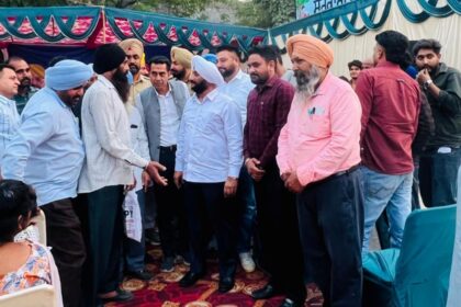 Kulwant Singh Attends Punjab Traders Commission Meeting in Balongi Mohali