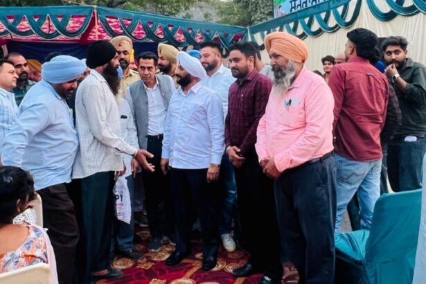 Kulwant Singh Attends Punjab Traders Commission Meeting in Balongi Mohali