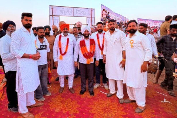 Kulwant Singh Attends Kabaddi Tournament in Gobindgarh Mohali