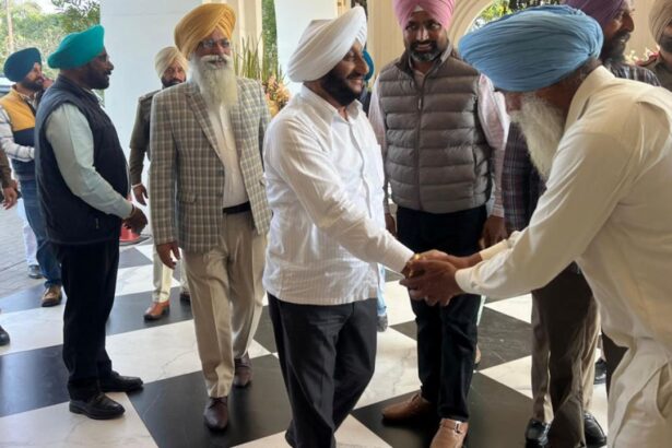 Kulwant Singh Attends Wedding of Randhir Singh’s Daughter in Bathlana Mohali