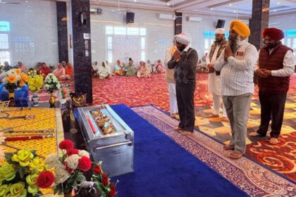 Kulwant Singh Attends Final Prayer Ceremony in Kurdi Mohali