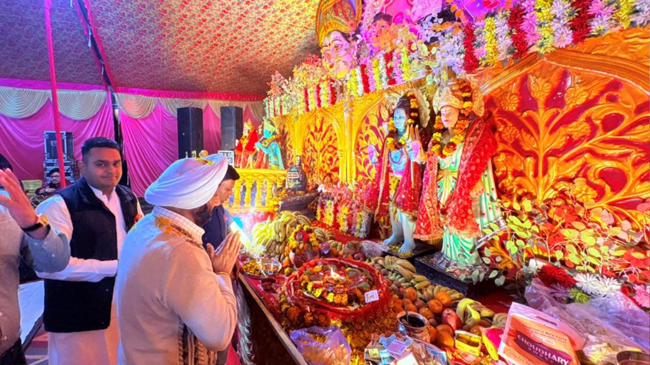 Kulwant Singh Attends Shiv Jagran in Sector 94 Mohali