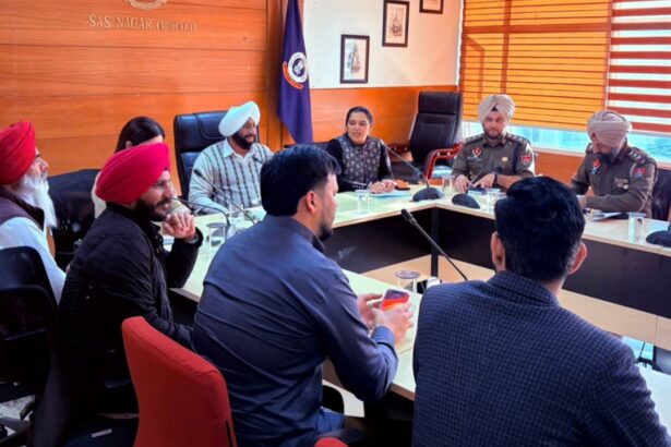 Kulwant Singh Holds Anti-Drug Campaign Meeting in Mohali