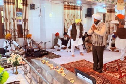 Kulwant Singh Attends Final Prayer Ceremony in Gige Majra Mohali