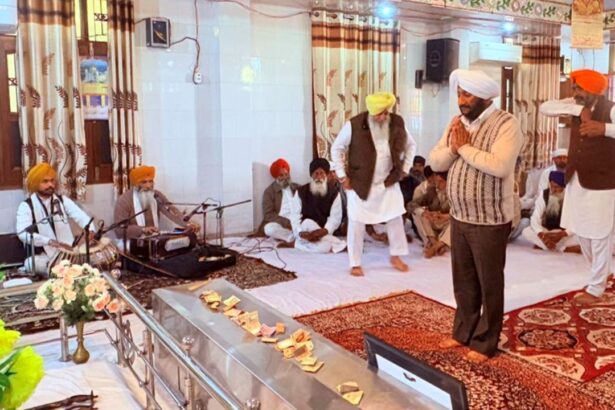 Kulwant Singh Attends Final Prayer Ceremony in Gige Majra Mohali