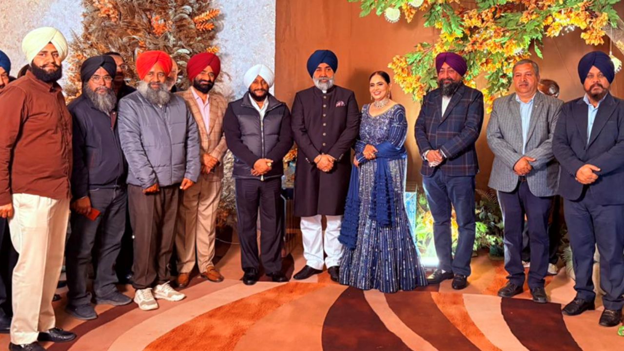 Kulwant Singh Attends Wedding of Kuljit Singh Bedi’s Son in Mohali