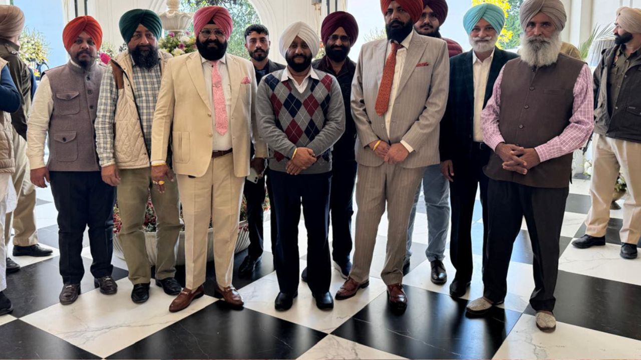 Kulwant Singh Attends Wedding of Amandeep Singh Gill’s Son in Mohali