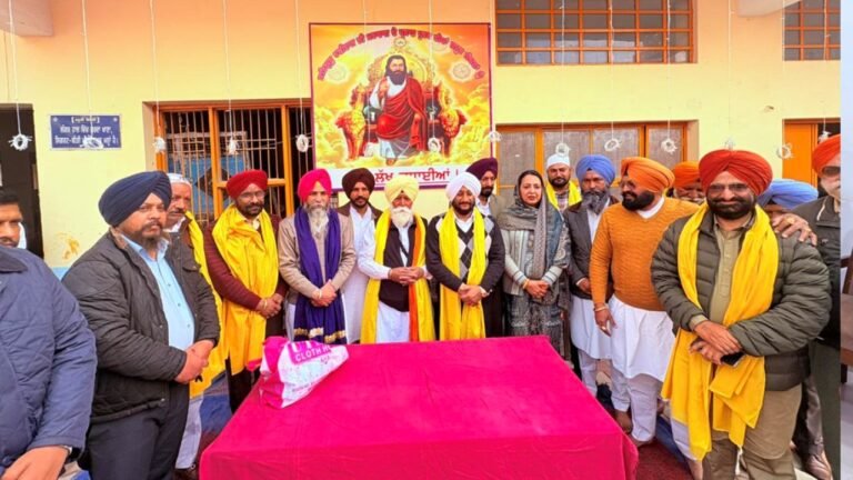 Kulwant Singh Attends Guru Ravidas Jayanti Event in Matour Village, Extends Greetings to Sangat