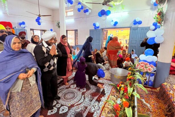 Kulwant Singh Attends Guru Ravidas Jayanti in Sohana Village Mohali