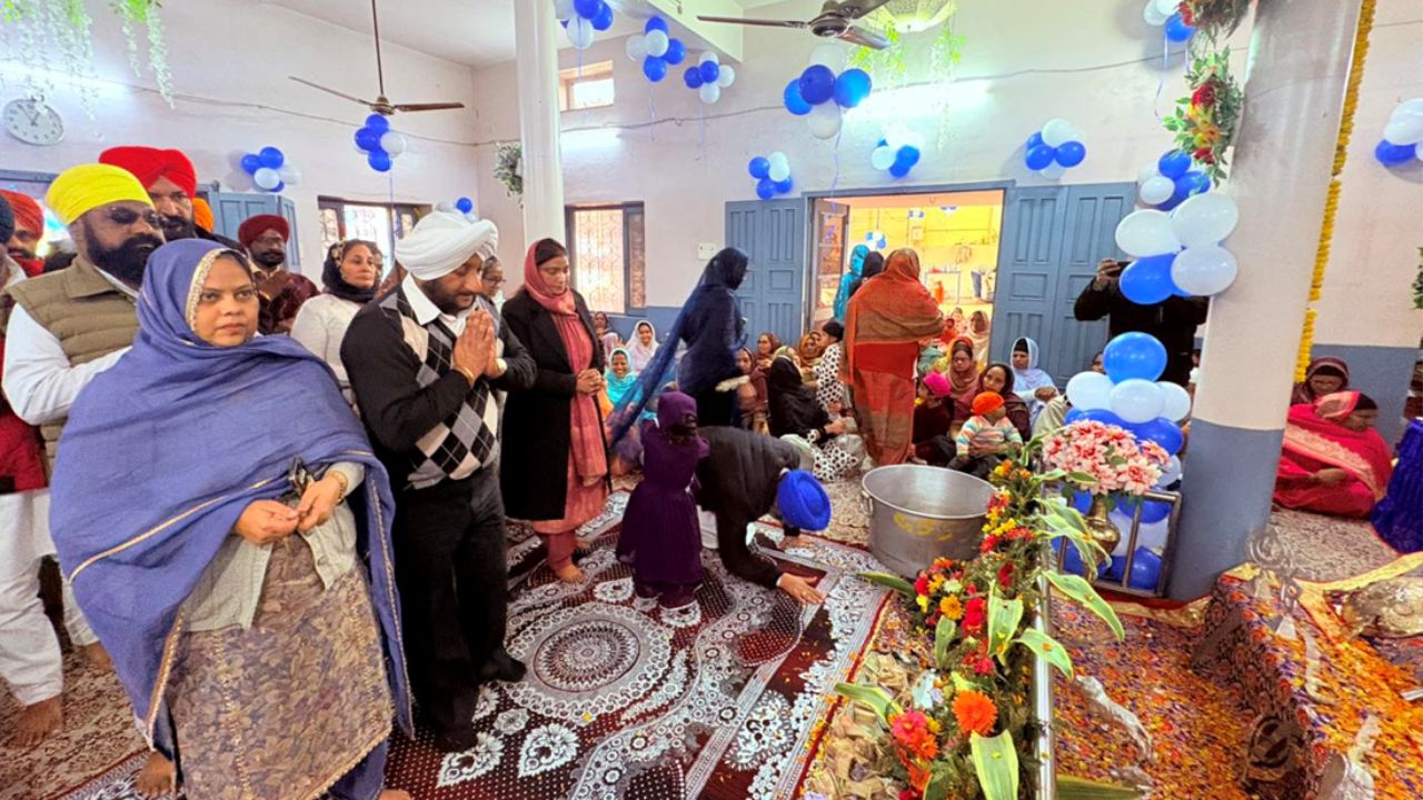 Kulwant Singh Attends Guru Ravidas Jayanti in Sohana Village Mohali