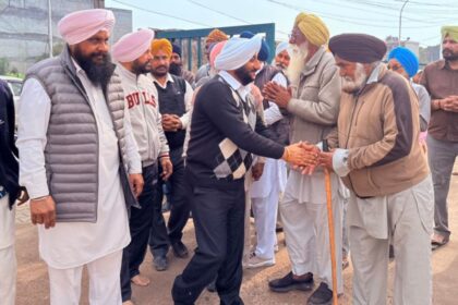 Kulwant Singh Attends Guru Ravidas Jayanti in Kumbra Mohali