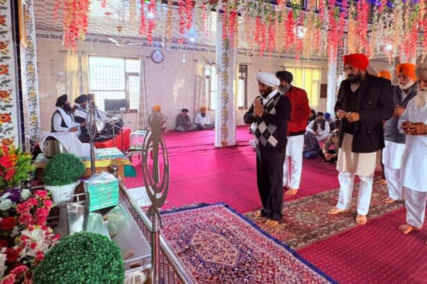 Kulwant Singh Attends Guru Ravidas Jayanti in Raipur Khurd Mohali