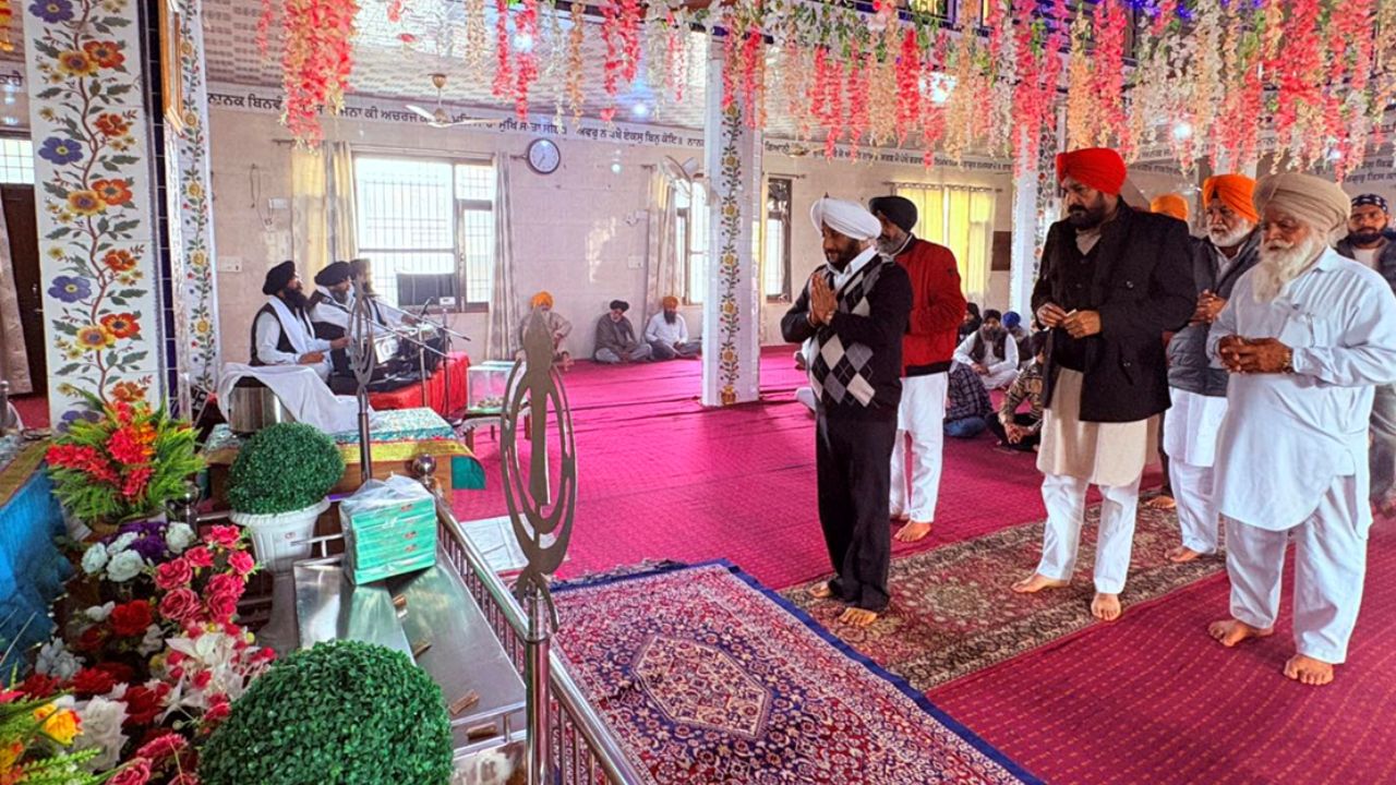 Kulwant Singh Attends Guru Ravidas Jayanti in Raipur Khurd Mohali