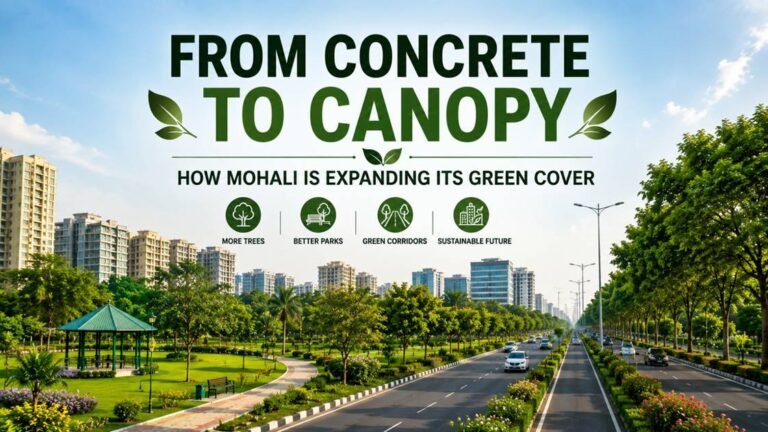 From Concrete To Canopy: How Mohali Is Expanding Its Green Cover