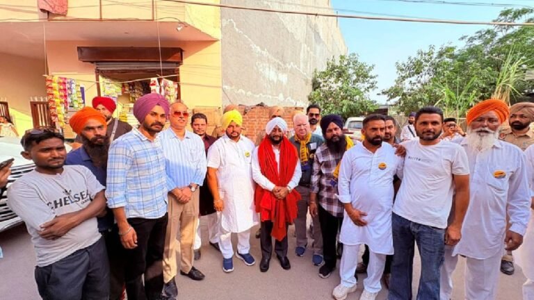 MLA Kulwant Singh Participates in ‘Aap Di Sarkar, Aap Da MC’ Campaign for Ward 22 Candidate Harjit Singh
