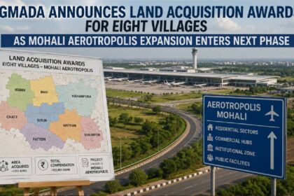 GMADA Aerotropolis land acquisition project in Mohali