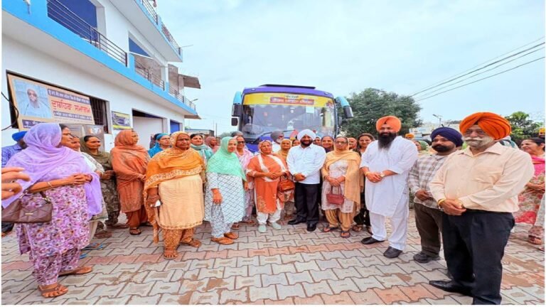 Senior Citizens from Chilla Village Flagged Off for Pilgrimage Under Chief Minister’s Pilgrimage Scheme