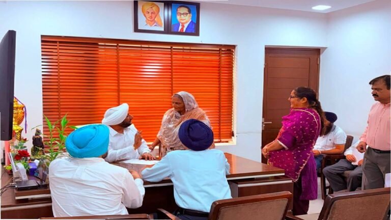MLA Kulwant Singh Reaffirms Commitment to Citizen-Centric Governance in Mohali